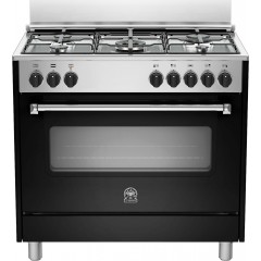 La Germania AMN90 5 MFE S NE E Eco Inox-Μαύρη Κουζίνα Με 5 Εστίες Αερίου & Φούρνο Ηλεκτρικό Multifunction -ΣΕ 6 ΑΤΟΚΕΣ ΔΟΣΕΙΣ La Germania AMN90 5 MFE S NE E Eco Inox-Μαύρη Κουζίνα Με 5 Εστίες Αερίου & Φούρνο Ηλεκτρικό Multifunction -ΣΕ 6 ΑΤΟΚΕΣ ΔΟΣΕΙΣ